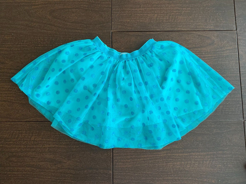 The Children's Place Tulle Layered Twirling Polka Dot Skirt Size 7/8