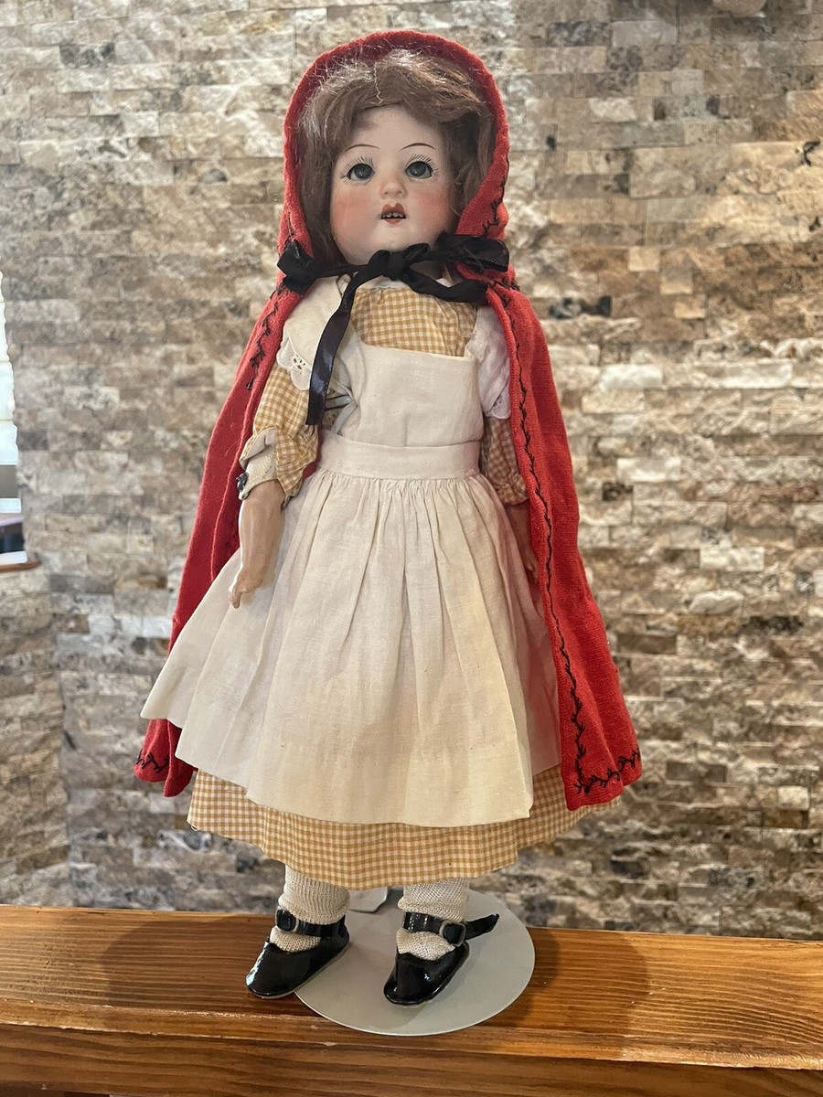 アンティーク ビスクドール Heubach Koppelsdorf スリープアイ Heubach Koppelsdorf Antique Germany Doll 15” 275.9 Leather Jointed