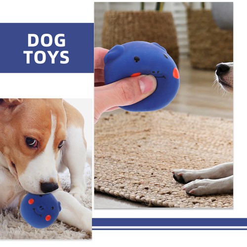 2 Pcs Zahnreinigungsspielzeug Quietschende Spielsachen Für Hunde - Bild 10 von 12