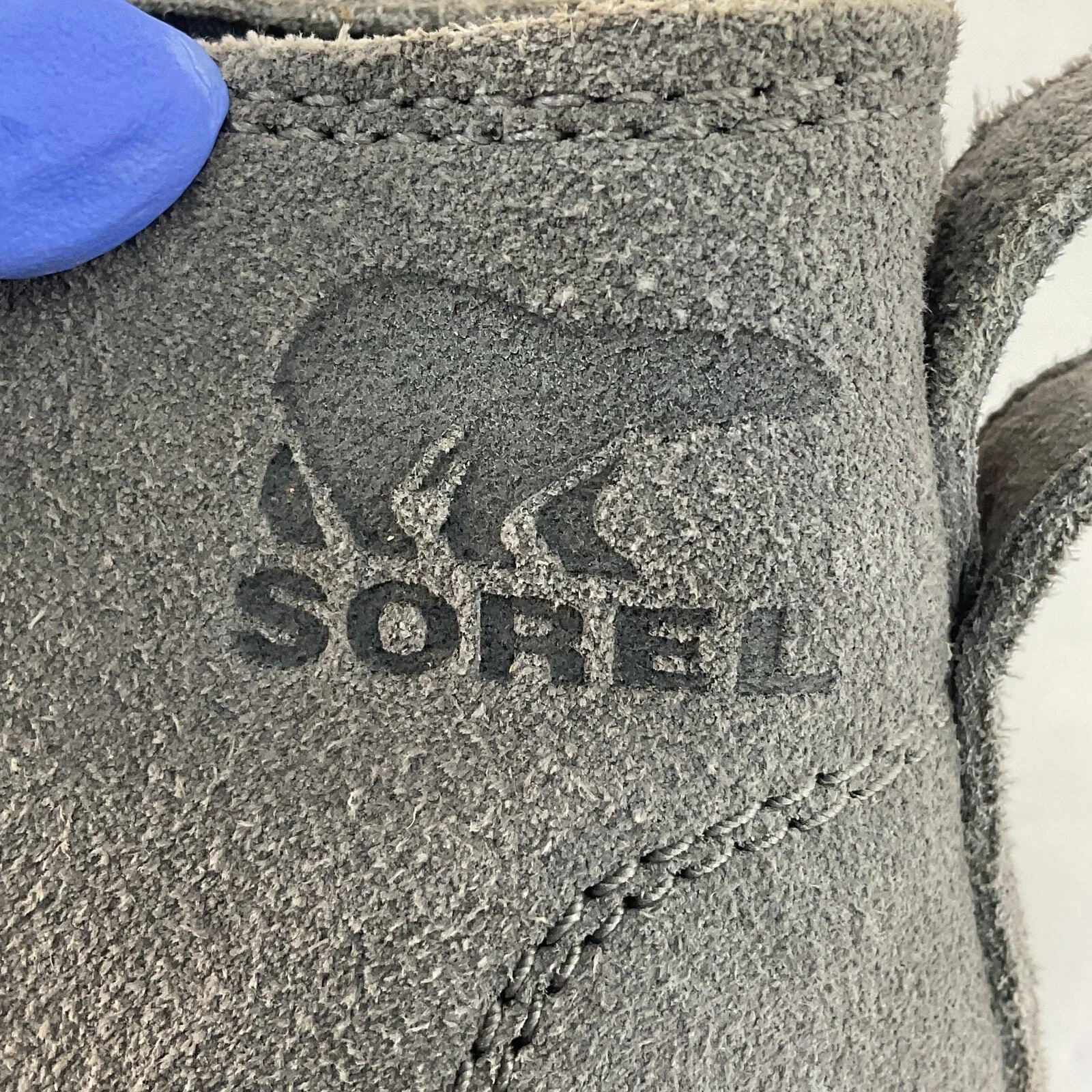 sorel leather ankle preowned boots