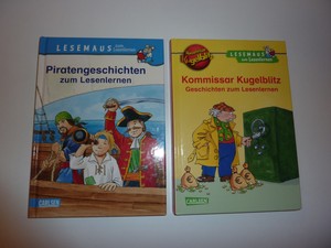 Details Zu 2er Set Lesemaus Kommissar Kugelblitz Piratengeschichten Top - 