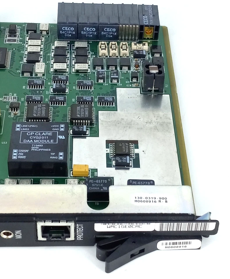 CIENA 130-0319-900 MULTIWAVE DIGITAL ORDERWIRE CARD 182160-000 ISS3 B - Image 4 of 4