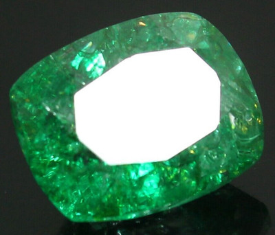 Natürlicher MUZO Kolumbien Grün Smaragd 10,80 Ct Zertifizierte Unbeheizte Ede...