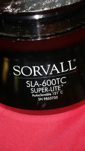 Sorvall SLA-600TC Super-Lite Autoclavable 121Degrees C  Centrifuge Rotor 