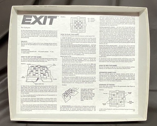 Exit Brettspiel Milton Bradley 1983 - Bild 3 von 8
