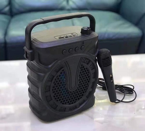 Cassa Altoparlante Bluetooth Ricaricabile Portatile RGB Microfono USB TF ZQS6127 - Foto 2 di 8