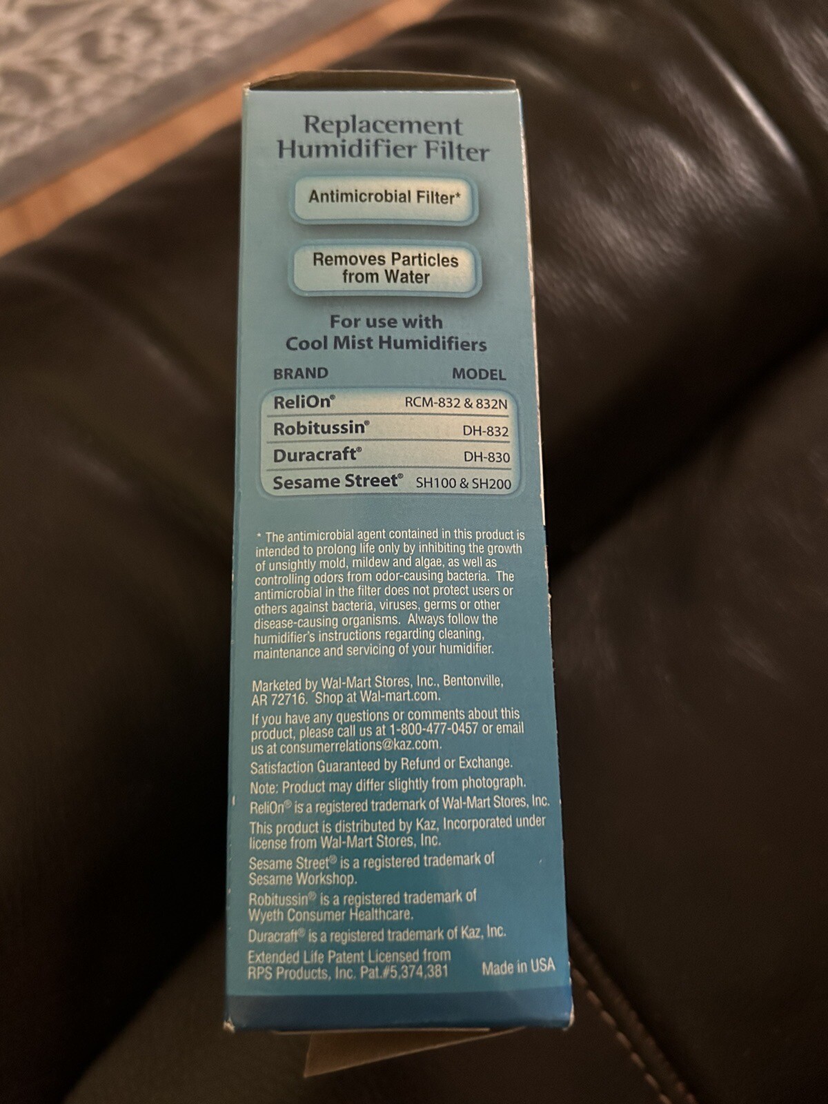 Reli On Humidifier Filter Model RWF813 New In Box eBay