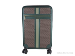 Michael Kors Travel Small Signature Army Green Striped Trolley Rolling Suitcase - Click1Get2 Hot Best Offers&secure=symbol4&set=par&discount=80 Or More&sale=mega Discount