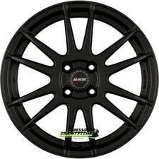 4x Alutec Monstr racing-schwarz 7.5x18 ET40 - LK5/100 ML63.3 Felge Alu