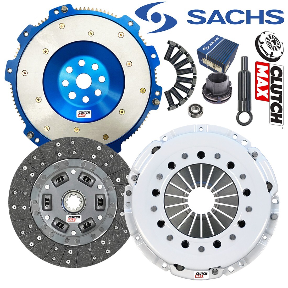 STAGE CLUTCH+ALUMINUM FLYWHEEL w/ SACHS BEARING KIT fits BMW E46