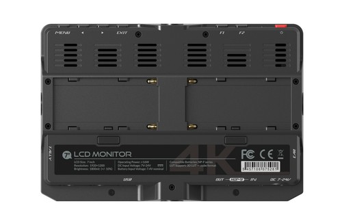 Lilliput H7 4K 7 " Champ Moniteur 1800nit HDMI In&out 3D Lut avec un Pic + F970 - Picture 2 of 9
