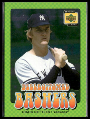 2001 Upper Deck Decade 1970's #BB9 Graig Nettles Bellbottomed Bashers