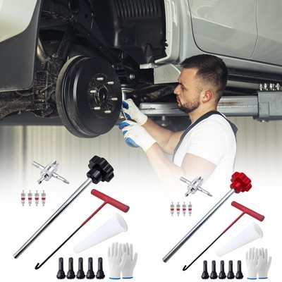 13pcs Reifenventil -Installationstool Set 4 -Wege Einzelkopf -Tirevalve -Kernent