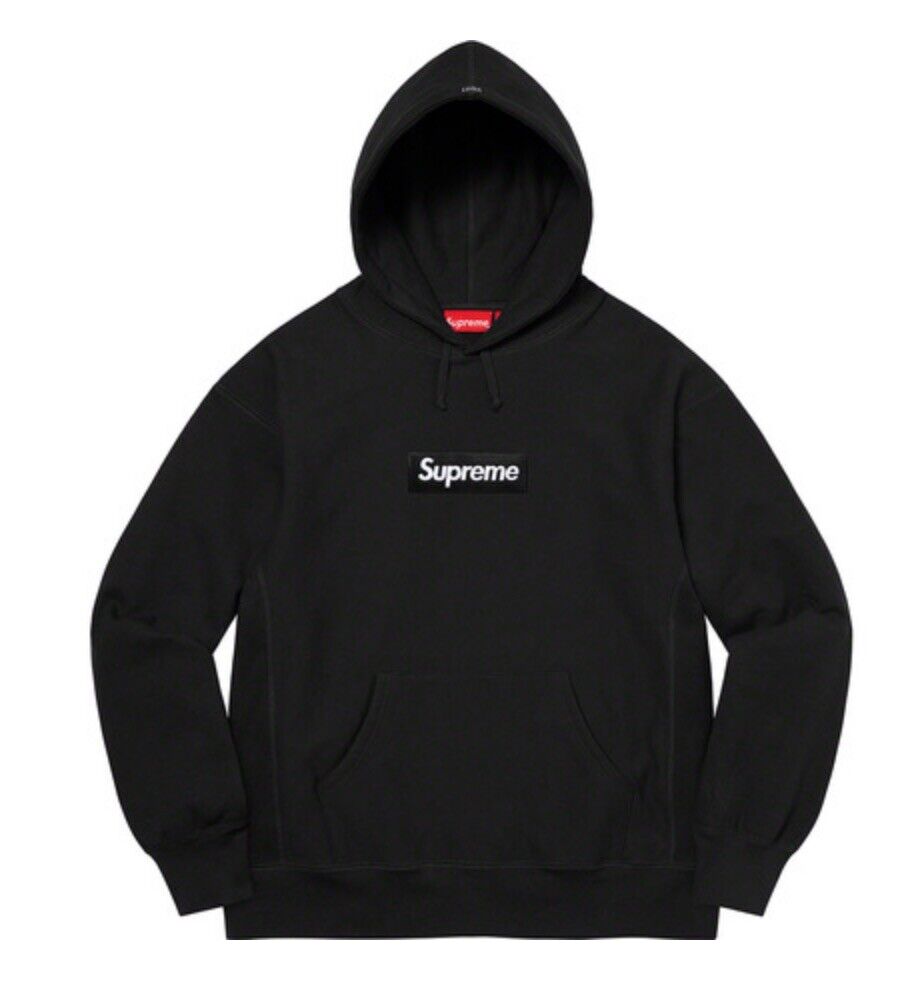 Supreme Box Logo Hoodie Black