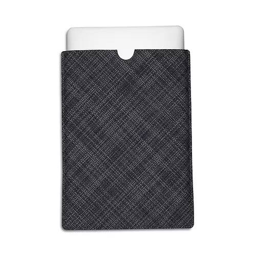Chilewich Mini Basketwave Laptop Sleeve, Med Tablet or Laptop Sleeve, Small Lapt - Picture 10 of 11