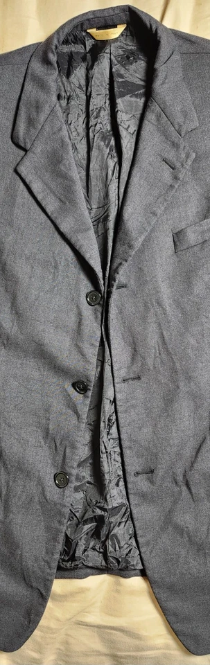 Blazer Dona Karan Signature Negro Talla 44/38 Corto Tres Botones Foto 4 de 4