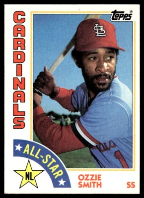 1984 Topps Baseball Ozzie Smith St. Louis Cardinals #389