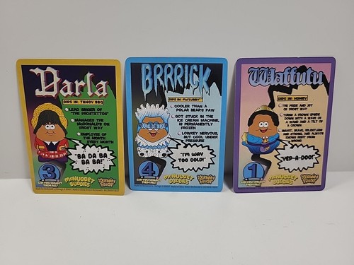 McDonald's McNugget Buddies Brrrick, Darla, Waffutu Figure & Card Lot Of (3) - Picture 4 of 8