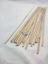 Half Round 1/4 dia use for miniature Log Cabin Siding - basswood  covers 1sq.ft.