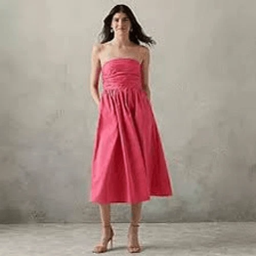 NWT Prabal Gurung for JCPenney Plus Sleeveless Midi Fit Flare Dress