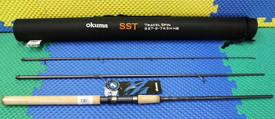 okuma sst combo a Kokanee, Trout, & Halibut Rods SST-S-602ULa halibut and sturgeon Okuma SST A Travel Spinning