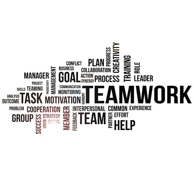 Vinyl Wall Decal Teamwork Motivation Team Work Business Office Stickers (ig6280)