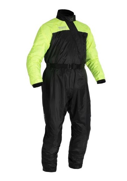 Combinaison de pluie trajet quotidien moto Rainseal jaune fluo L