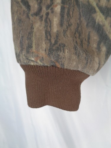 Vintage Jerzees Outdoors Mossy Oak Break Up Hooded Coat Jacket Youth XL (16-18) - Picture 11 of 15