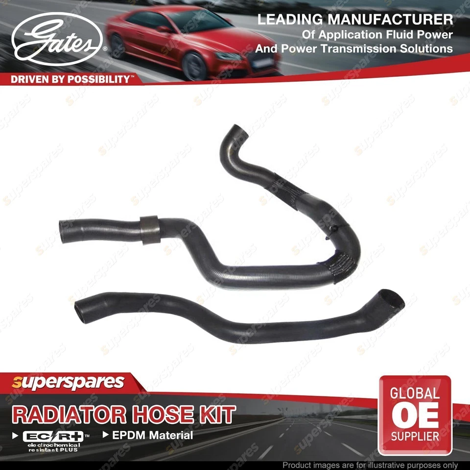 Gates Radiator Hose Kit for Holden Colorado RG 2.5L 2.8L LWH LWN LVN 2012-2013