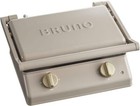 BRUNO Electric Grill Sand Sandwich Maker Double Hot Sandwich Grill Plate Greige