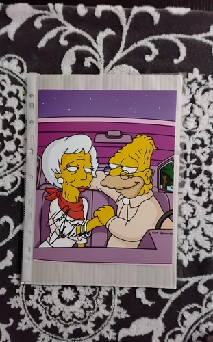 Olympia Dukakis The Simpsons Signed 8 X 10 Photo With COA - Picture 1 of 2