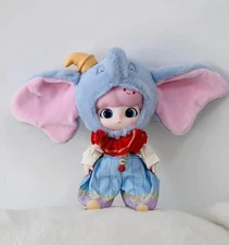 POPMART DIMOO × Dumbo Action Figures Plush Doll in Stock New Gift Hot Kid Toy