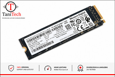Western Digital PC SN720 512GB M.2 2280-S3-M NVMe SSD PCIe 3.0 SDAQNTW-512G