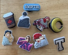 Set Of 6 Taylor Swift Swifty Shoe Charms For Crocs Clogs Era  s Tour