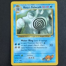 Pokémon TCG Misty's Poliwrath 31/132 Gym Heroes on eBay