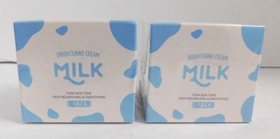 Laikou Milk Brightening & Nourishing Cream 1.94 oz  Lot of 2 SEALED