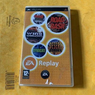 EA Replay Sony PSP sehr seltene Retro Compilation getestet boxed Road Rash etc