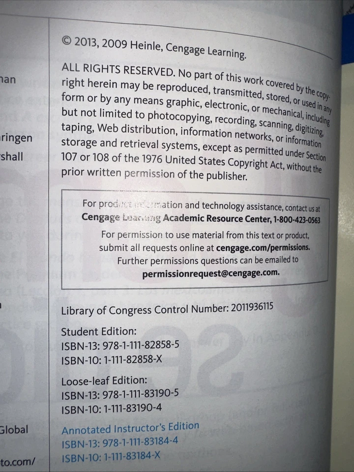 ¿Cómp se dice...?: by Jarvis, Lenredo, & Mena-Ayllóm (hardcover) Instructor’s E. - Image 2 of 4