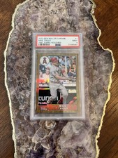 2022 Ben Baller Topps Chrome Mike Trout Gold Refractor /50 PSA 9 1987 