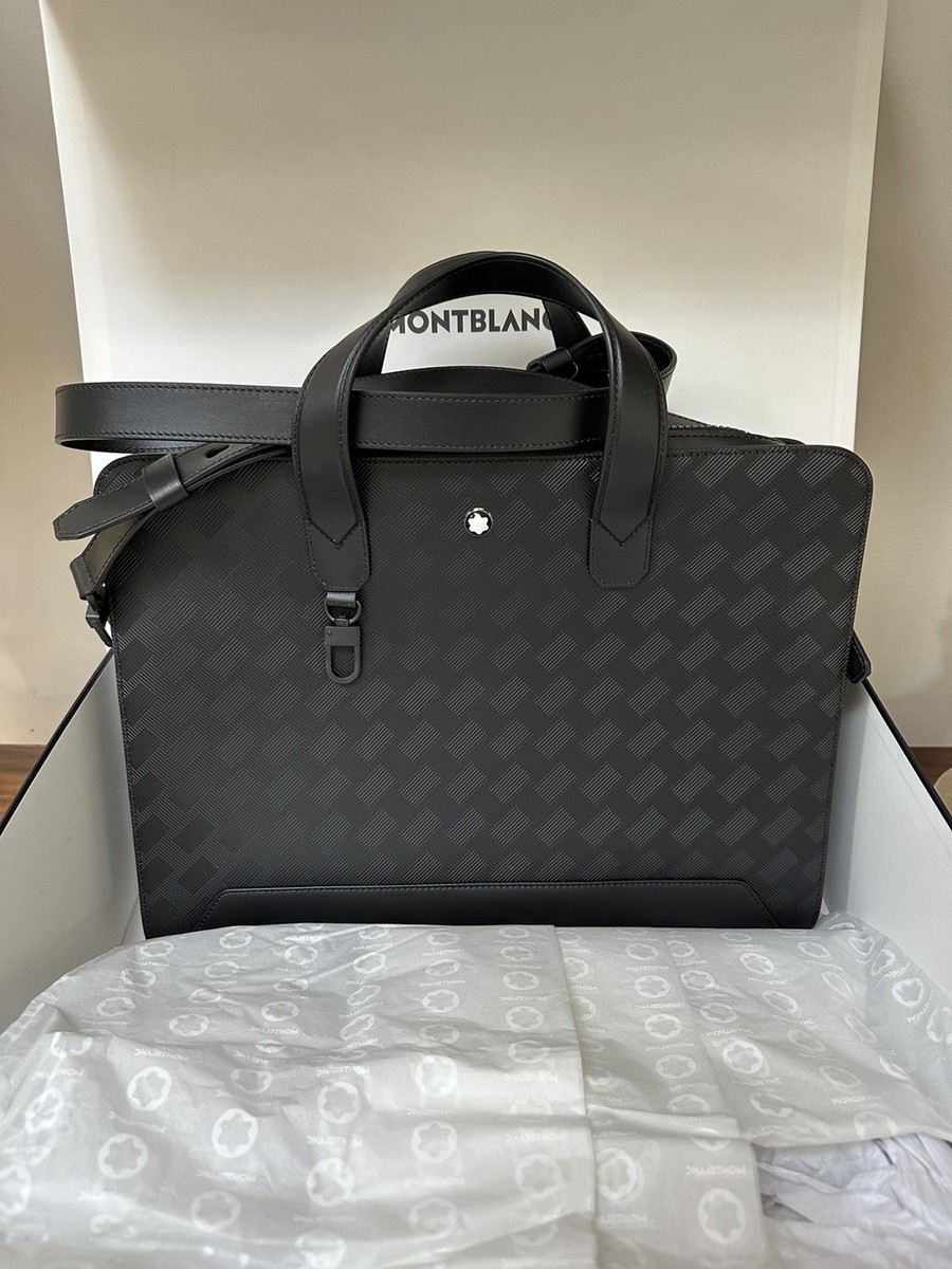 Montblanc Extreme 3.0 Men's Black Zip Document Briefcase