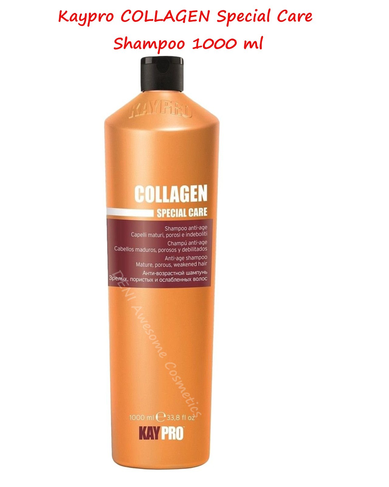 Kaypro  COLLAGEN  Anti-age Shampoo 1000 ml - for Mature & Weakened Hair