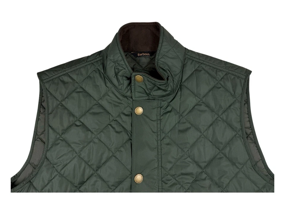 Barbour Men's New Lowerdale Gilet Vest Size Large Sage Green - Image 4 of 4