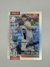 2026 Topps Baseball Rainbow Foil #212 Troy Melton, Detroit Tigers RC