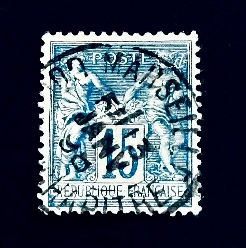French Blue Used French & Colonies Stamps for sale | eBay