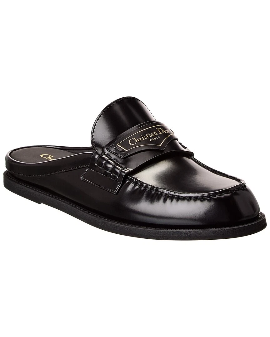 Dior garçon cuir mulet femme noir 36