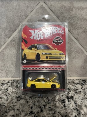 Hot Wheels RLC Redline Club Collectors Exclusive '95 Honda Integra Type R Yellow