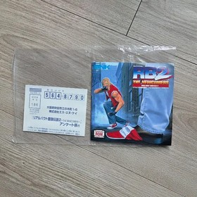 Real Bout Fatal Fury 2 Neo Geo AES Full Box Retro Game Official