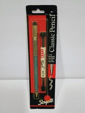 Vintage Scripto Classic Pencil & Long Lead Pack 1991 Blue Clear B319 02319 NEW