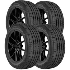 (QTY 4) 255/55R20 Sumitomo HTR Enhance CX2 110H XL Black Wall Tires