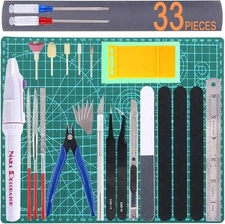 33Pcs Gundam Model Tool Kit Gunpla Tools Set Modeler Basic 33 